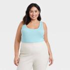 Women's Plus Size Double-scoop Bodysuit - A New Day