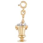Target 14kt Gold And Silver Bonded Champagne On Ice Charm With Spring Ring-yellow Gold, Girl's,