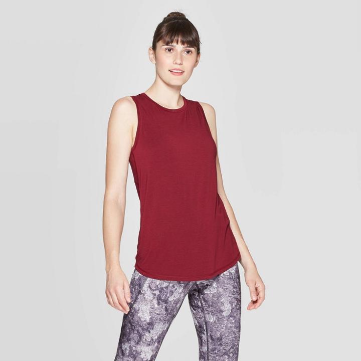 Women's Active Wear Tank Top - C9 Champion Dark Berry