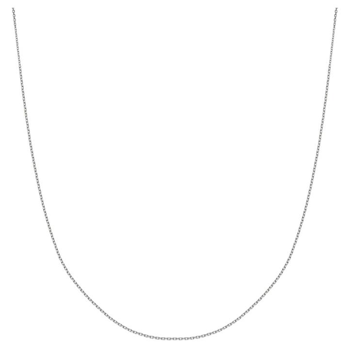 Distributed By Target Women's Diamond Cut Oval Link Chain In Sterling Silver - Gray
