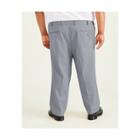 Dockers Men's Tall Classic Fit Straight Trousers - Gray