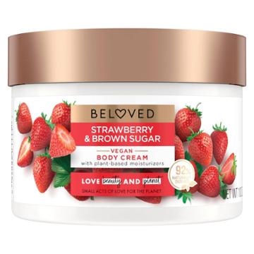 Beloved Strawberry & Brown Sugar Plant Based Moisturizers Body Cream