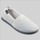 Isotoner Women's Diamond Quilted Microterry Closed-back Slippers -