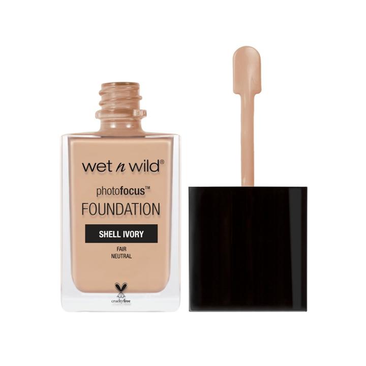 Wet N Wild Photo Focus Foundation Shell Ivory - 1 Fl Oz,
