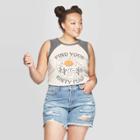 Women's Plus Size Find Your Happy Place Graphic Tank Top - Grayson Threads (juniors') -