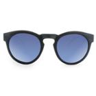 Target Men's Round Surf Shade Sunglasses - Gray Wooden Textured Frame,