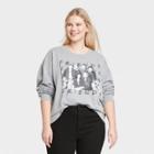 Women's Friends Plus Size Graphic Sweatshirt - Gray