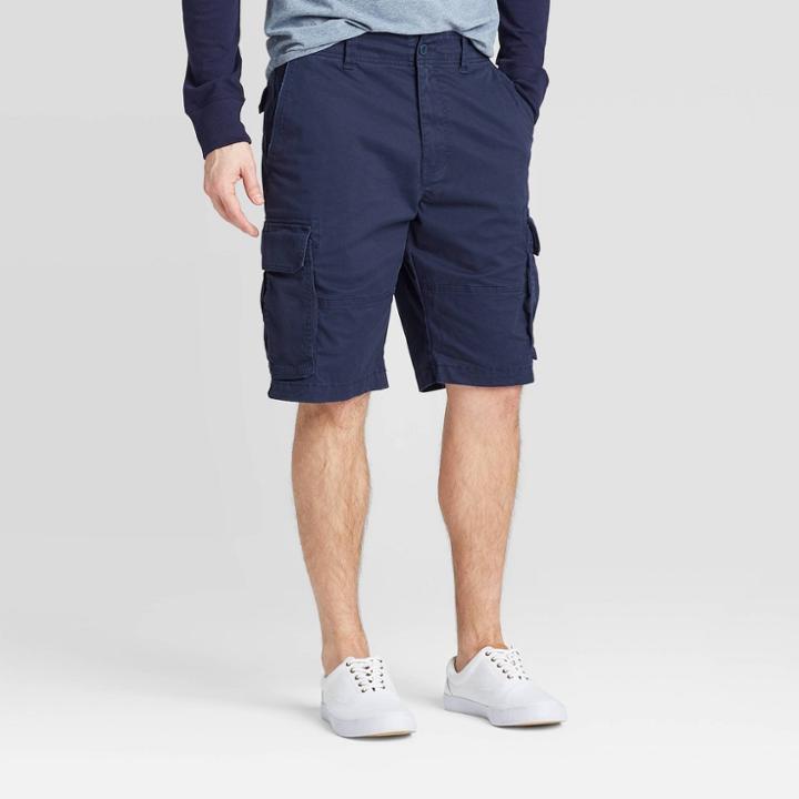 Men's 11 Cargo Shorts - Goodfellow & Co Fighter Pilot Blue