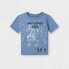 Toddler Boys' Star Wars Darth Vader Lives Short Sleeve Graphic T-shirt - Blue 3t - Disney