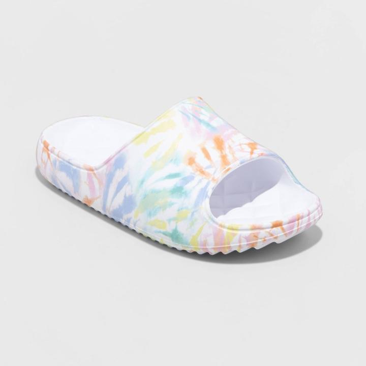Kids' Wilder Tie-dye Slip-on Slide Sandals - Cat & Jack 2,