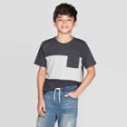 Boys' Short Sleeve Basic T-shirt - Art Class Gray
