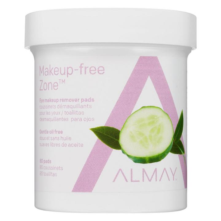 Almay Makeup - Free Zone Eye Makeup Remover Pads-