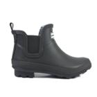 Smith & Hawken Rubber Ankle Rain Boots Size 8 Black -