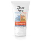 Neutrogena Clear Pore Facial Cleanser/mask - 4.2 Fl Oz, Adult Unisex