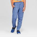 Boys' Premium Woven Pieced Fleece Jogger Pants - C9 Champion Blue Heather L, Heather Blue