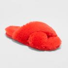 Girls' Mackenzie Slide Slippers - Cat & Jack Red