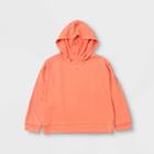 Women's Plus Size Fleece Hoodie Sweatshirt - Universal Thread Peach 3x, Women's,