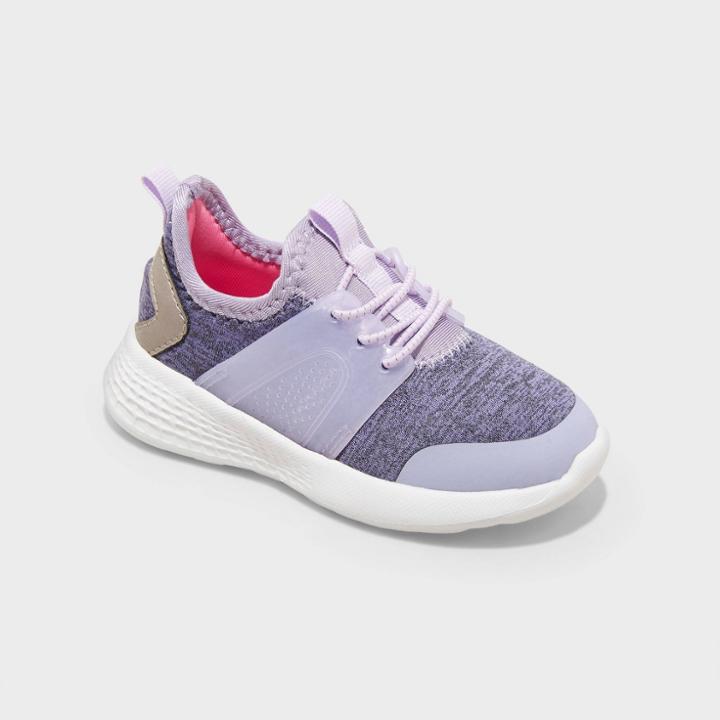 Toddler Cody Slip-on Apparel Sneakers - Cat & Jack Purple