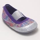 Baby Girls' Robeez Glitter Mary Jane Shoes - Rainbow 6-12m,