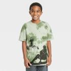 Boys' Marvel Black Panther X Nikkolas Smith Short Sleeve Graphic T-shirt - Green