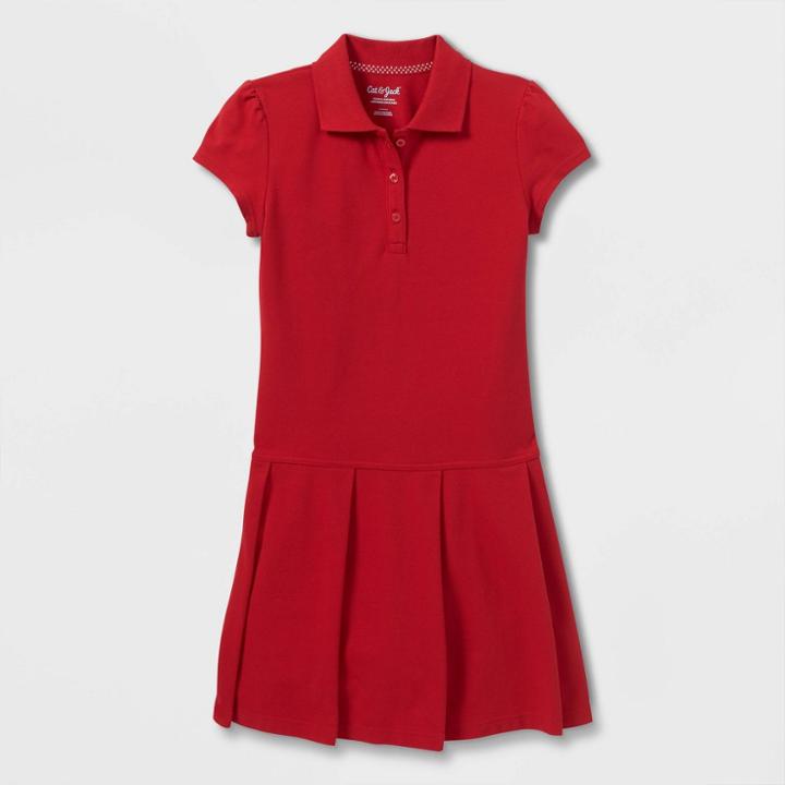 Girls' Pleated Uniform Tennis Dress - Cat & Jack Red