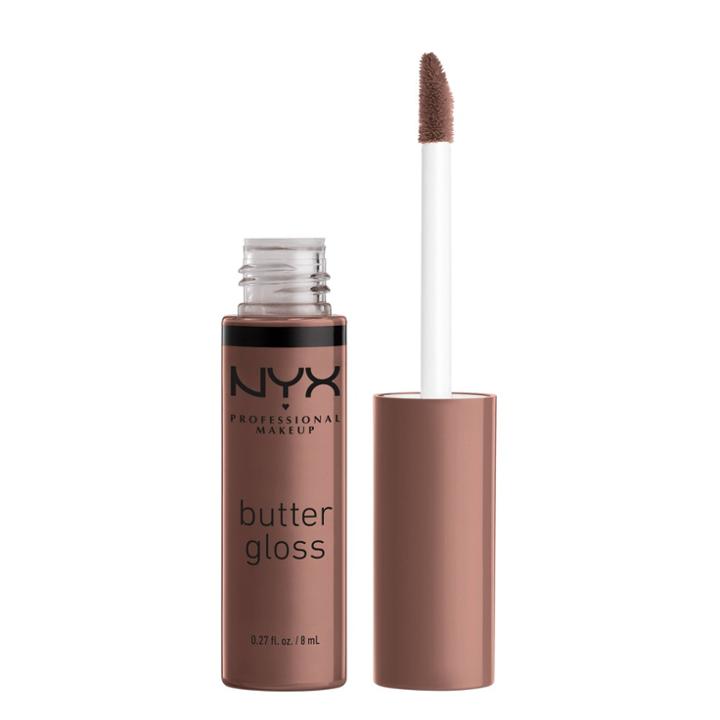 Nyx Professional Makeup Butter Lip Gloss - Non-sticky Lip Gloss - Cinnamon Roll