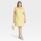 Women's Plus Size Short Sleeve T-shirt Dress - Ava & Viv