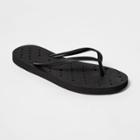 M Shower Flip Flop Sandals Black - Room Essentials