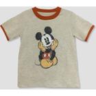Toddler Boys' Mickey Mouse & Friends Mickey Mouse Short Sleeve T-shirt - White