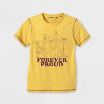 Boys' Disney Proud Family Forever Proud Short Sleeve Graphic T-shirt - Gold