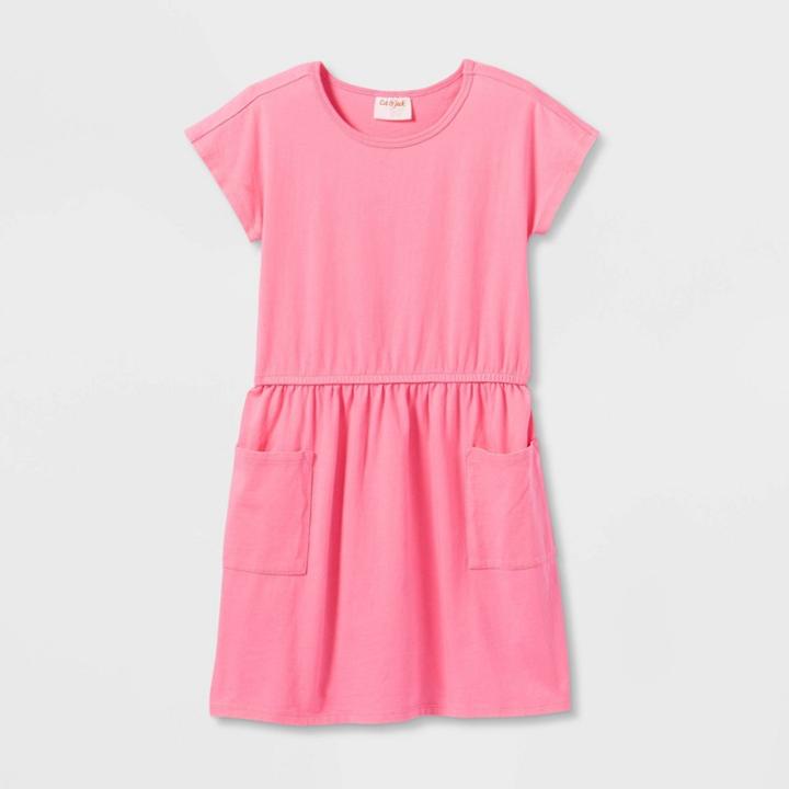 Kids' Dress - Cat & Jack Bright Pink