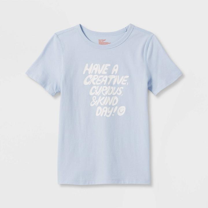 Kids' Adaptive Short Sleeve Graphic T-shirt - Cat & Jack