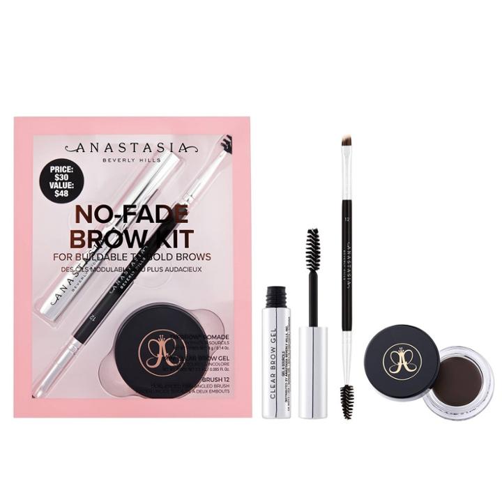 Anastasia Beverly Hills No-fade Brow Kit - Black - 0.335oz - Ulta Beauty