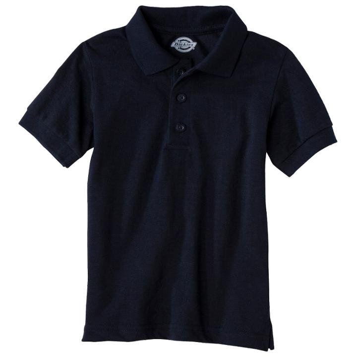 Dickies Little Boys' Pique Polo - Dark Navy