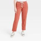 Women's Mid-rise Fleece Jogger Pants - Universal Thread Red