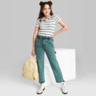 Women's Super-high Rise Utility Straight Jeans - Wild Fable Dark Green