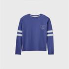 Girls' 'be Kind' Graphic Ringer Boxy T-shirt - More Than Magic Purple