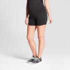 Maternity Over The Belly Shorts - C9 Champion Black
