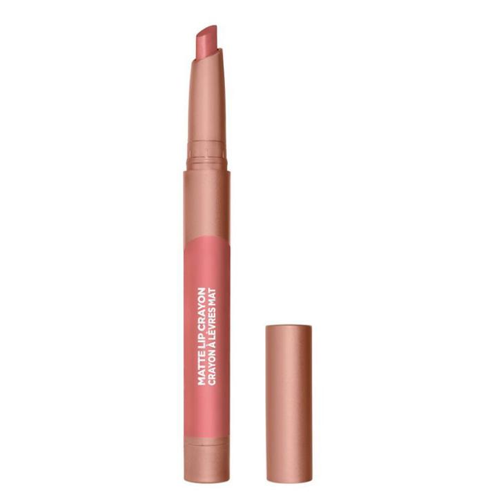 L'oreal Paris Infallible Matte Lip Crayon Lasting Wear Smudge Resistant Caramel Blonde - 0.04oz, Caramel Yellow