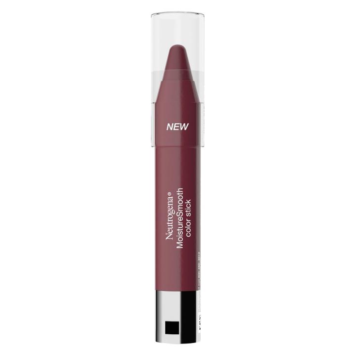 Neutrogena Moisturesmooth Color Stick 80 Rich Raisin- 0.11oz,
