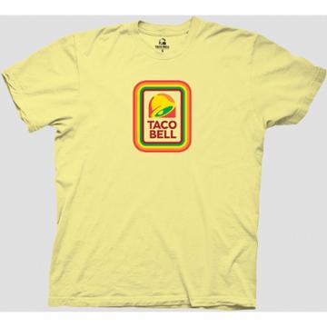 Men's Taco Bell Short Sleeve Graphic T-shirt - Yellow