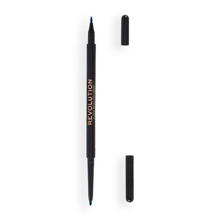 Makeup Makeup Revolution Felt And Kohl Color Liners - Blue