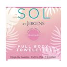 Sol By Jergens Medium Body Towlettes