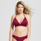 Women's Halter Bralette Bikini Top - Mossimo Zinfandel D/dd Cup, Purple