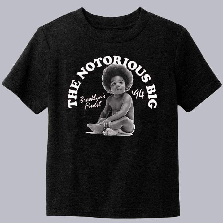 Merch Traffic Petitetoddler Boys' Hip Notorious Big Short Sleeve T-shirt - Black