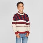 Boys' Long Sleeve Pullover Sweater - Cat & Jack