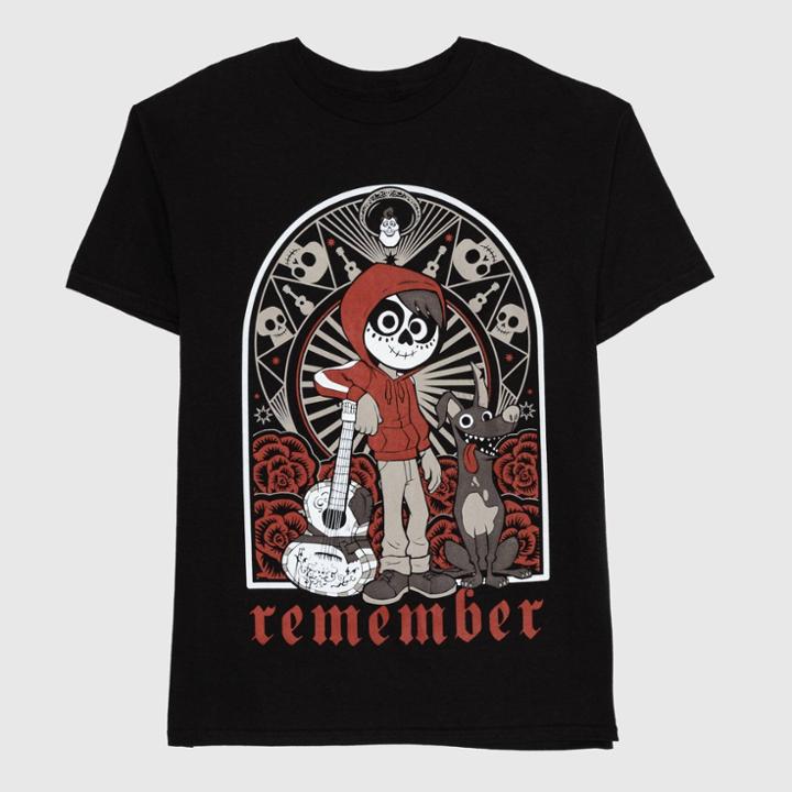 Boys' Short Sleeve Disney Coco T-shirt - Black