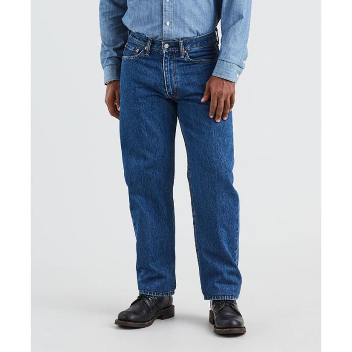 Levi's Men's 550 Relaxed Straight Fit Jeans - Dark Stonewash
