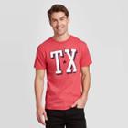 Men's Short Sleeve Tx Graphic T-shirt - Modern Lux Red S, Men's,
