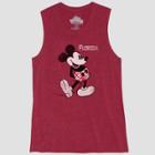 Disney Women's Mickey Mouse Florida Graphic Tank Top - Awake Red